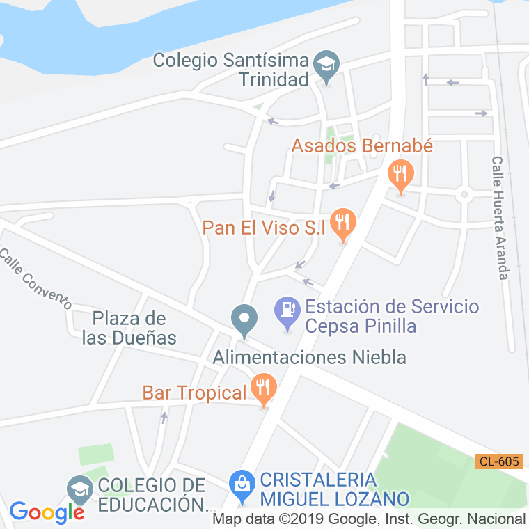 Código Postal calle Perdigon en Zamora