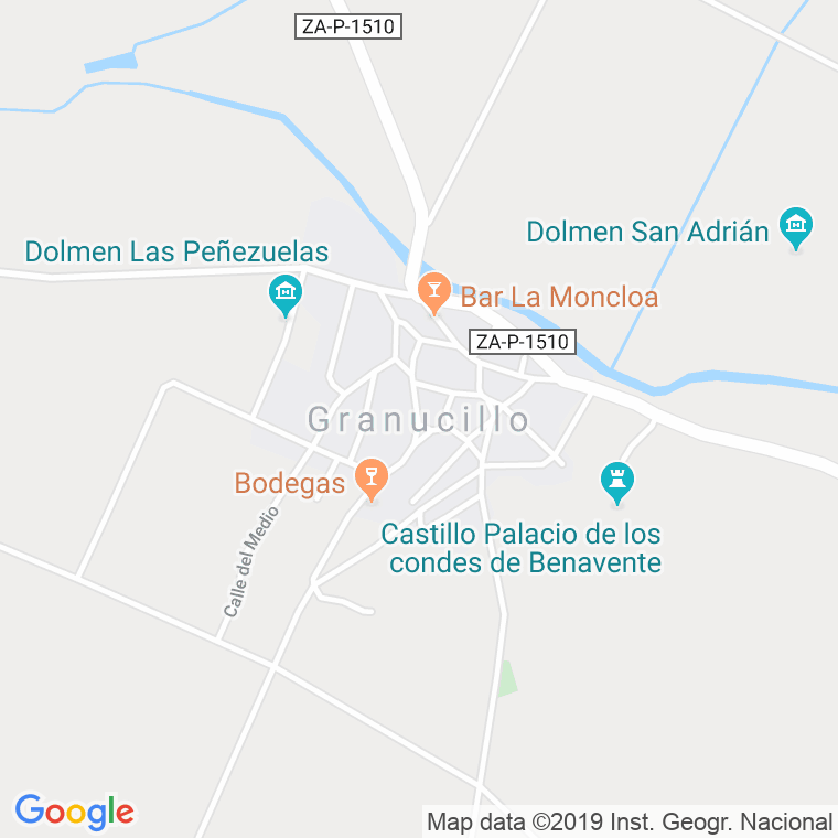 Código Postal de Granucillo en Zamora