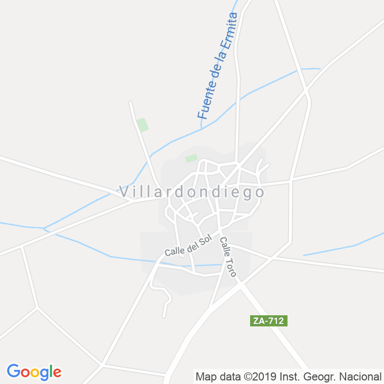 Código Postal de Villardondiego en Zamora