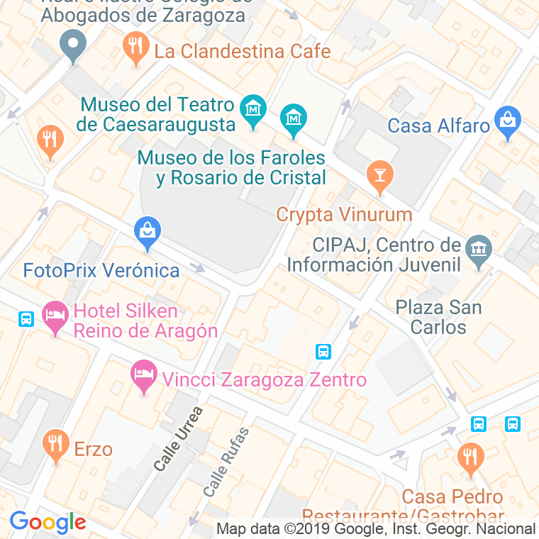 Código Postal calle Pedro Joaquin Soler en Zaragoza
