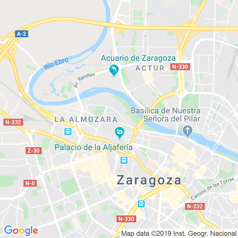 Código Postal calle Constantino en Zaragoza