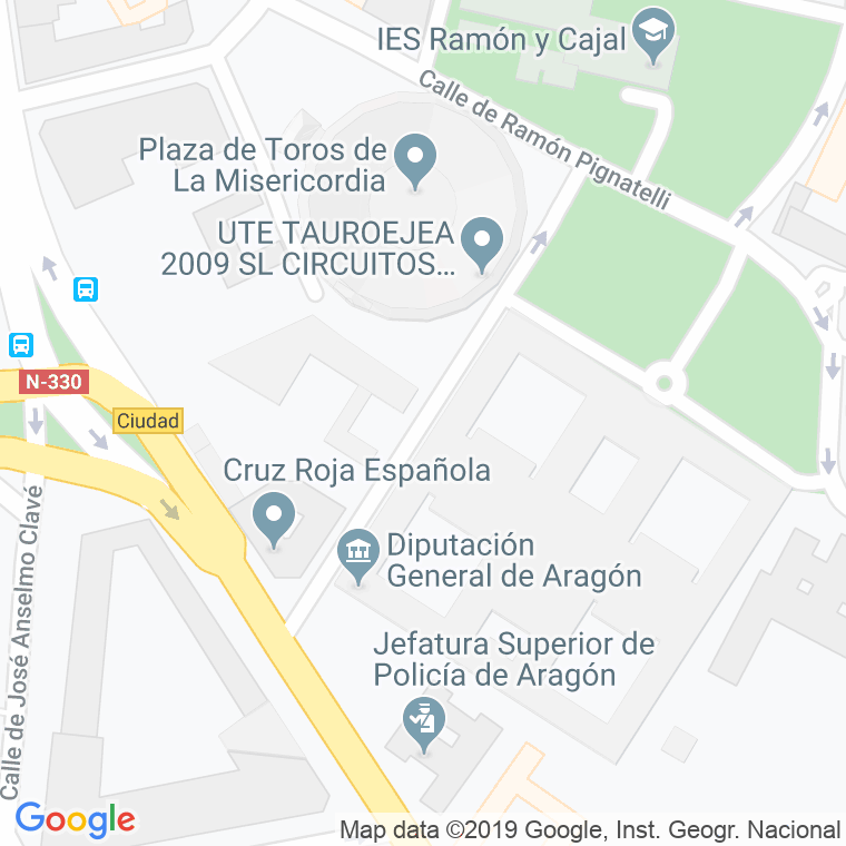 Código Postal calle Gomez Salvo en Zaragoza