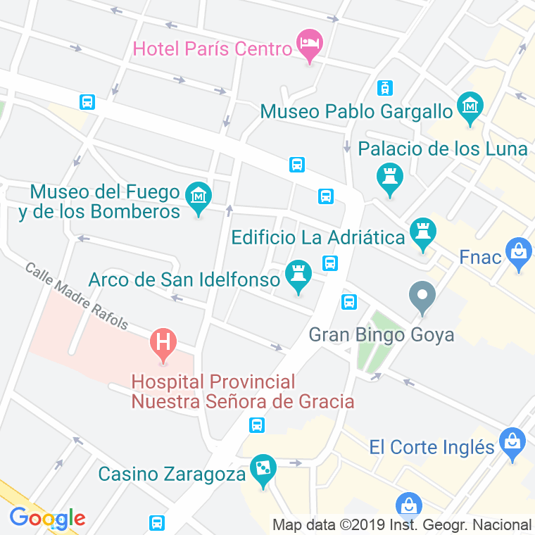 Código Postal calle San Lamberto, plaza (Impares Del 1 Al Final)  (Pares Del 2 Al Final) en Zaragoza