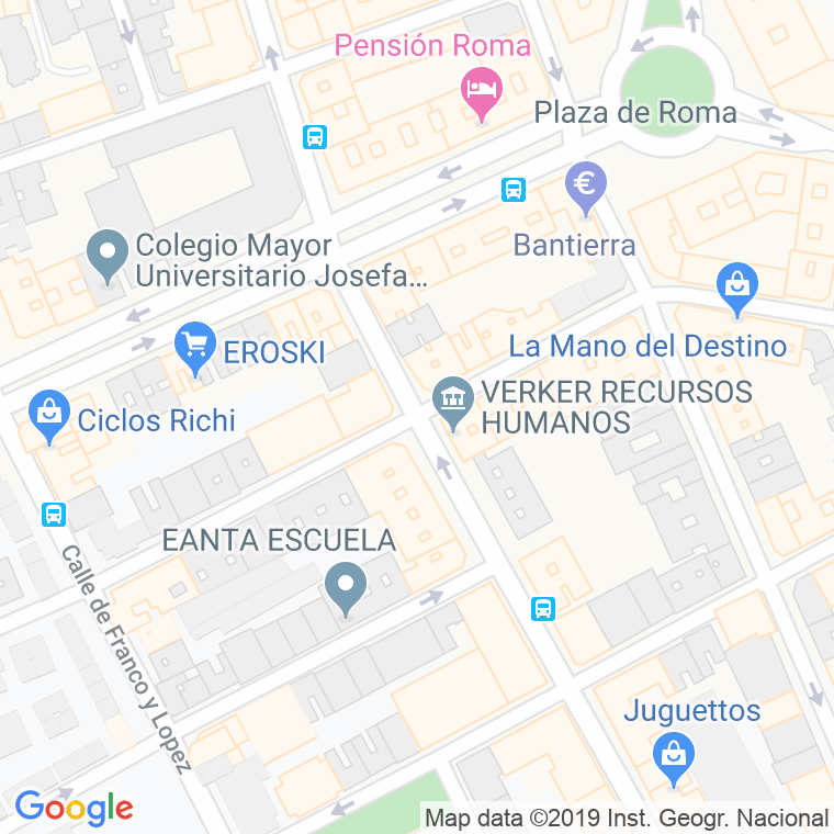 Código Postal calle Martin Cortes en Zaragoza