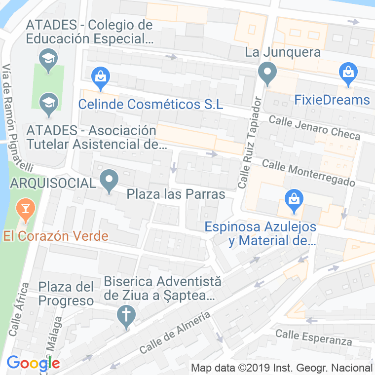 Código Postal calle Cuenca en Zaragoza