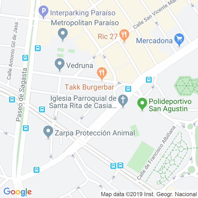 Código Postal calle Antonio Rocasolano en Zaragoza