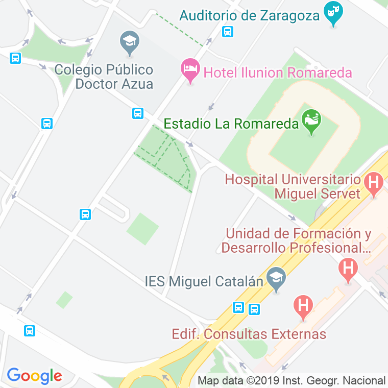 Código Postal calle Juan Ii De Aragon en Zaragoza
