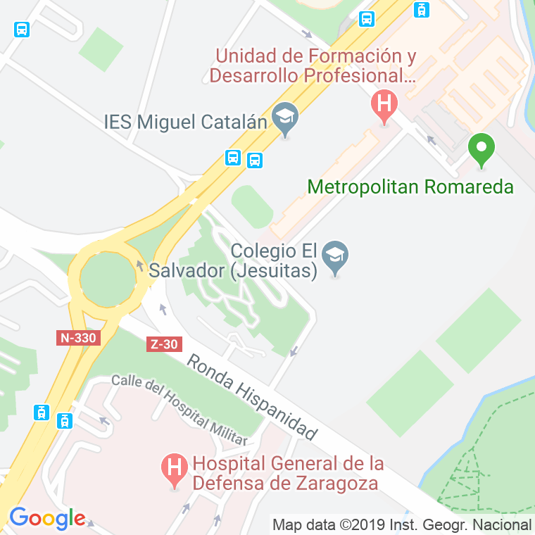 Código Postal calle Vazquez De Mella en Zaragoza