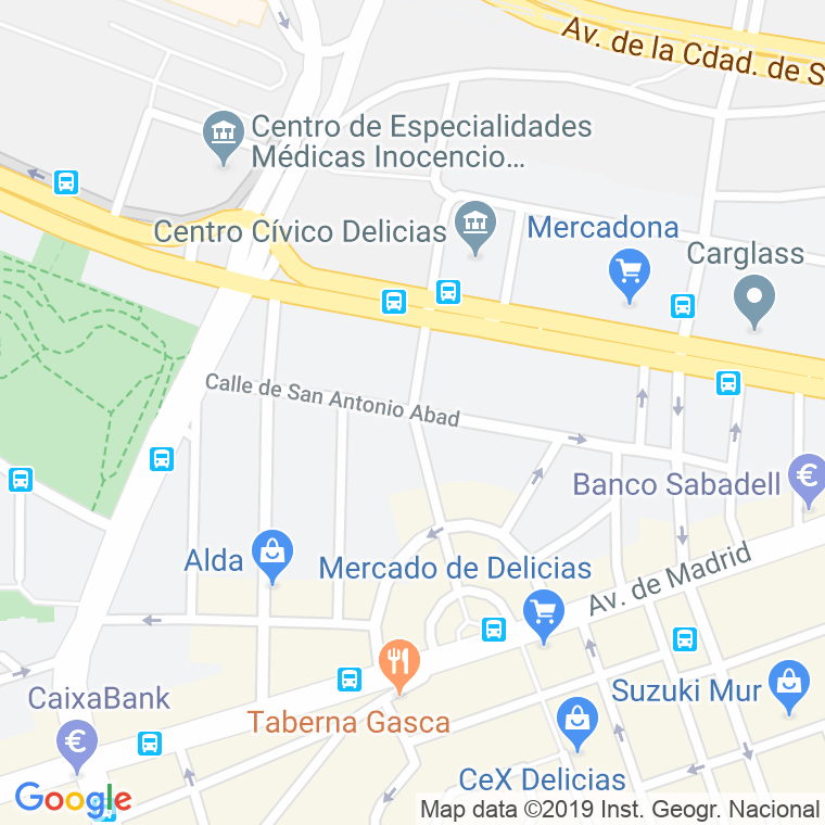 Código Postal calle Torres Quevedo en Zaragoza
