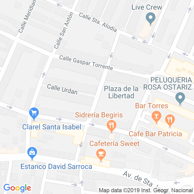 Código Postal calle Rigoberta Menchu en Zaragoza