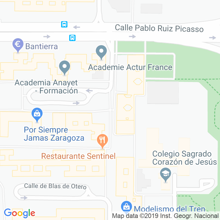 Código Postal calle Guillen De Castro en Zaragoza