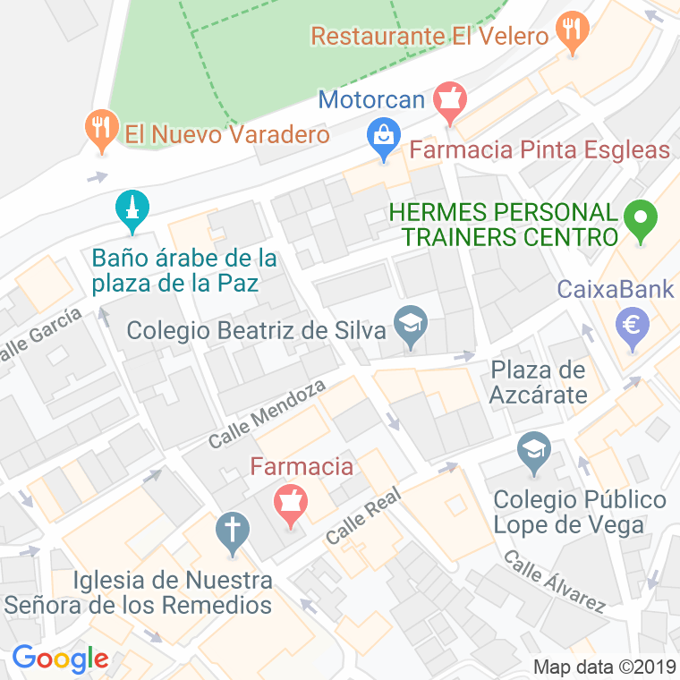 Código Postal calle Gonzalez Besada en Ceuta