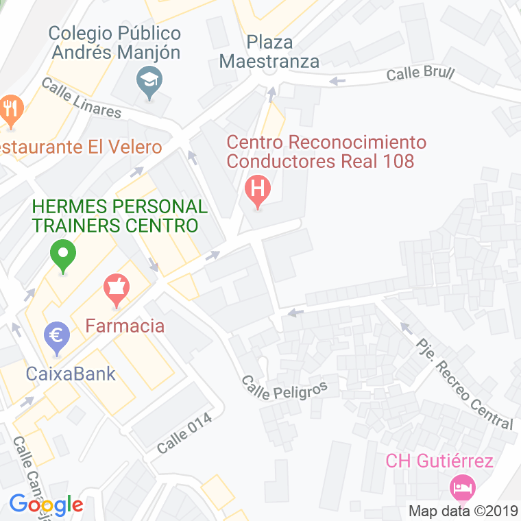 Código Postal calle Huerta Martinez en Ceuta