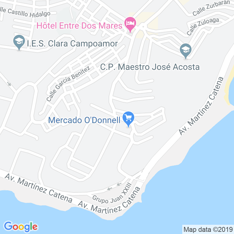 Código Postal calle Doctor Marañon, avenida en Ceuta