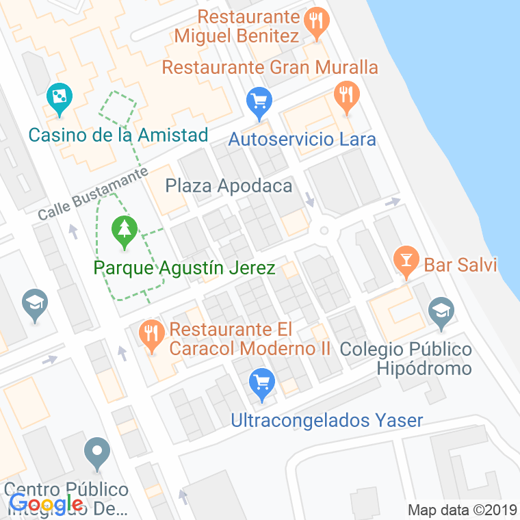 Código Postal calle General Lazaga en Melilla