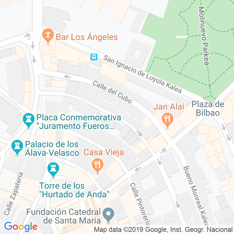 Código Postal calle Barrancal en Vitoria-Gasteiz