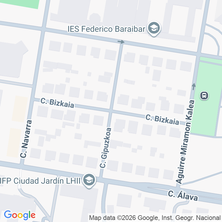 Código postal de Calle Bizkaia en Vitoria-gasteiz
