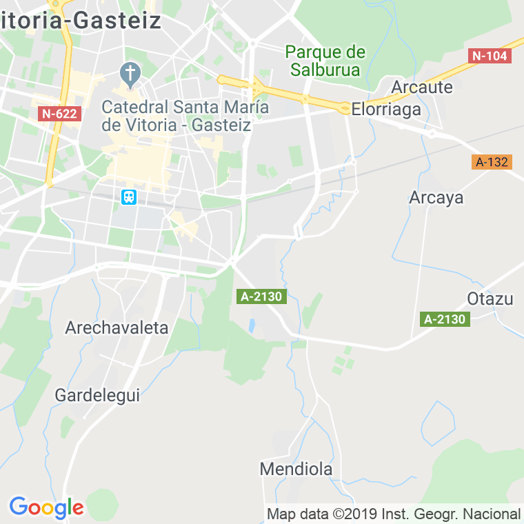 Código Postal calle Alamos en Vitoria-Gasteiz