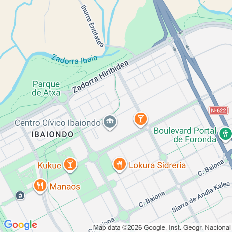 Código postal de Rio Bayas en Vitoria-gasteiz