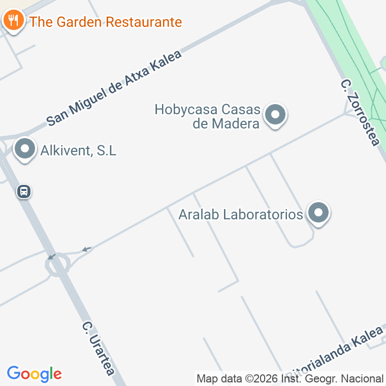 Código postal de Vitoriabidea en Vitoria-gasteiz