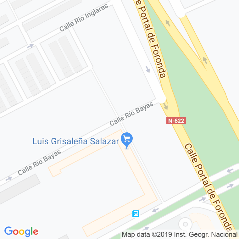 Código Postal calle Rio Santa Engracia en Vitoria-Gasteiz