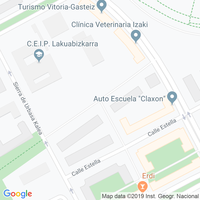 Código Postal calle Roncesvalles en Vitoria-Gasteiz