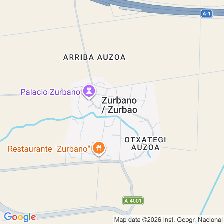 Código postal de Zurbano, Portal en Vitoria-gasteiz