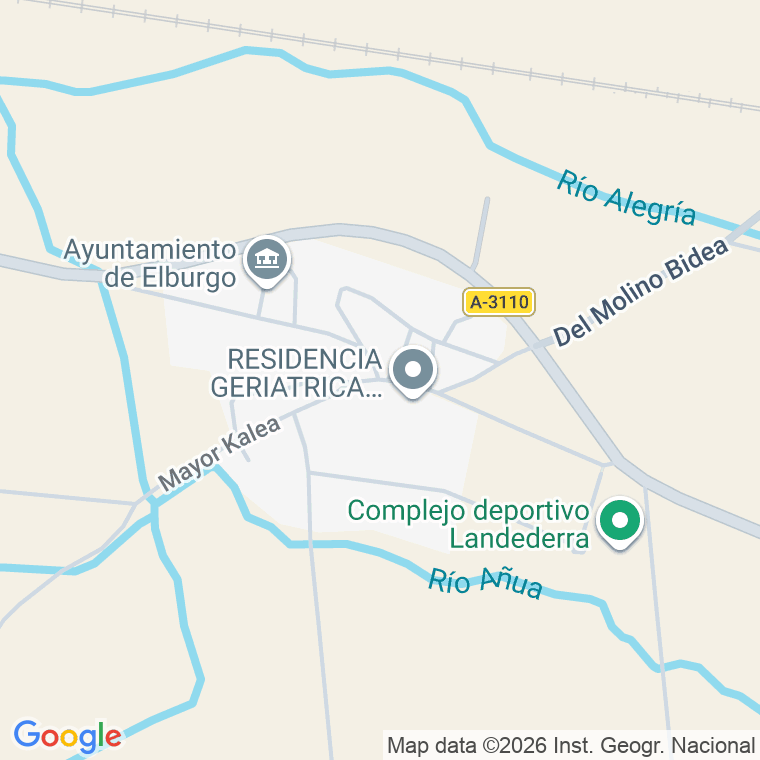 Código postal de Elburgo en Álava