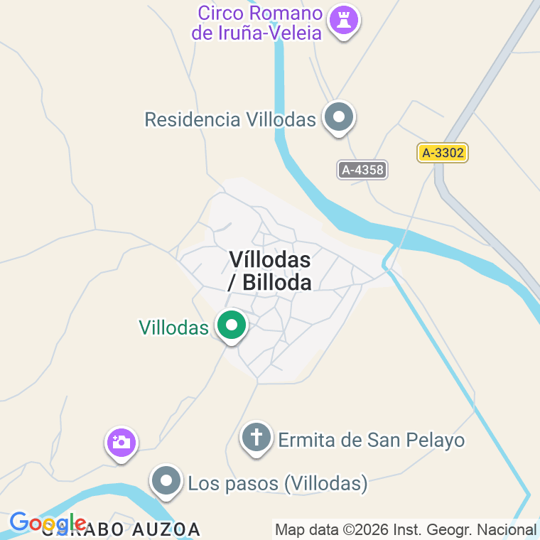 Código postal de Villodas en Álava