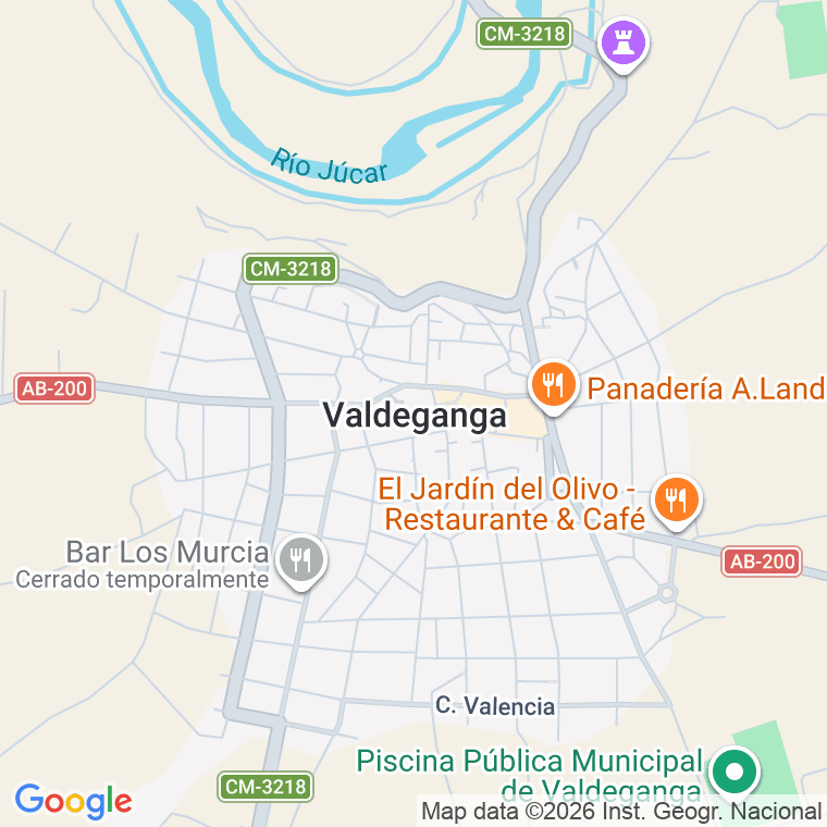Código postal de Valdeganga en Albacete