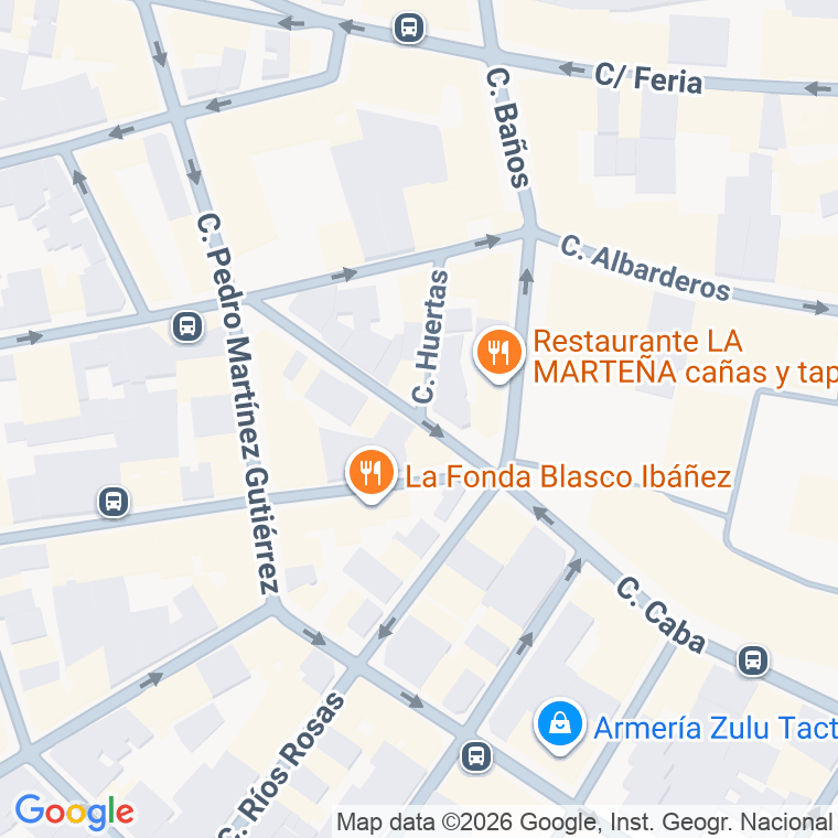 Código postal de Calle Virgen Maravillas en Albacete
