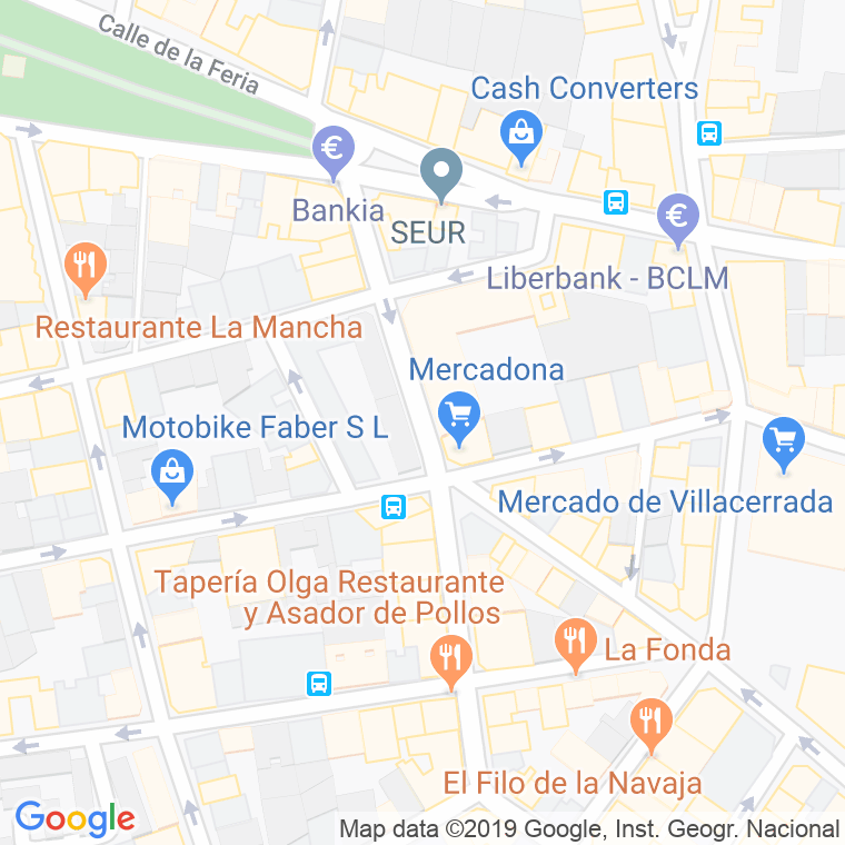 Código Postal calle Pedro Martinez Gutierrez en Albacete