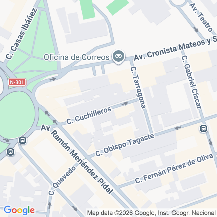 Código postal de Cuchilleros en Albacete