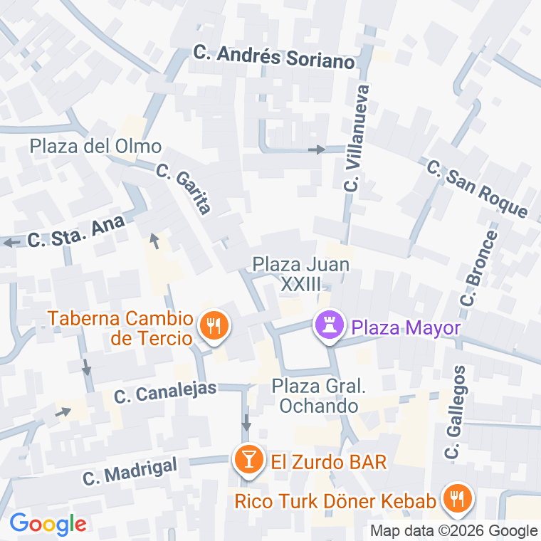 Código postal de Calle Avelino Picazo Frias en Tarazona de la Mancha