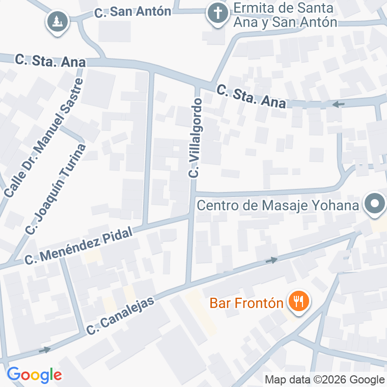 Código postal de Calle Villalgordo en Tarazona de la Mancha
