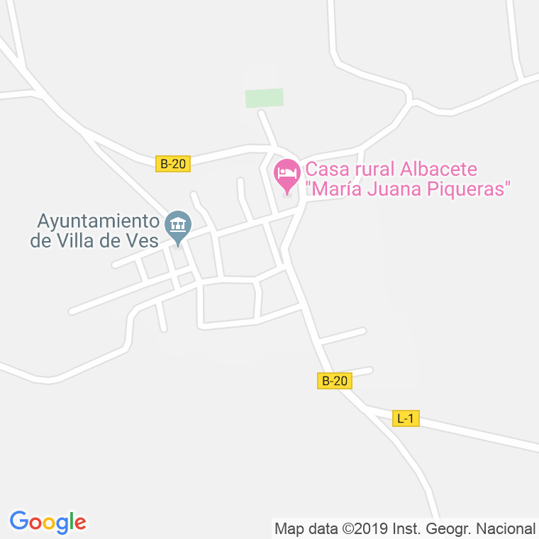 Código Postal de Villa De Ves en Albacete