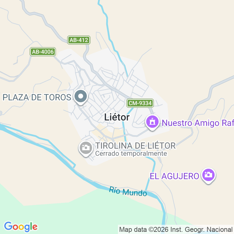 Código postal de Calle Comendador Alonso de Liss en Lietor