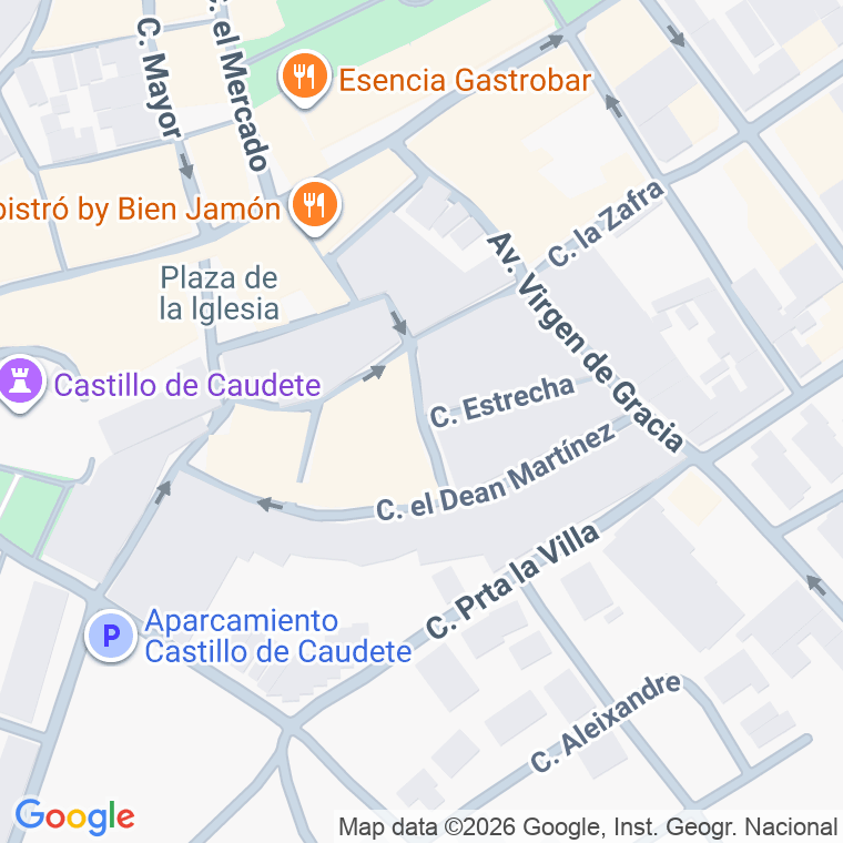 Código postal de Calle Gerardo Mates en Caudete