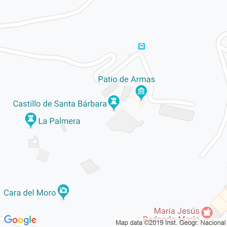 Código Postal calle Santa Barbara en Alacant/Alicante