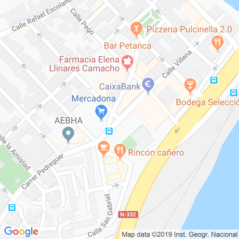 Código Postal calle Fester Paco Botella, plaza en Alacant/Alicante