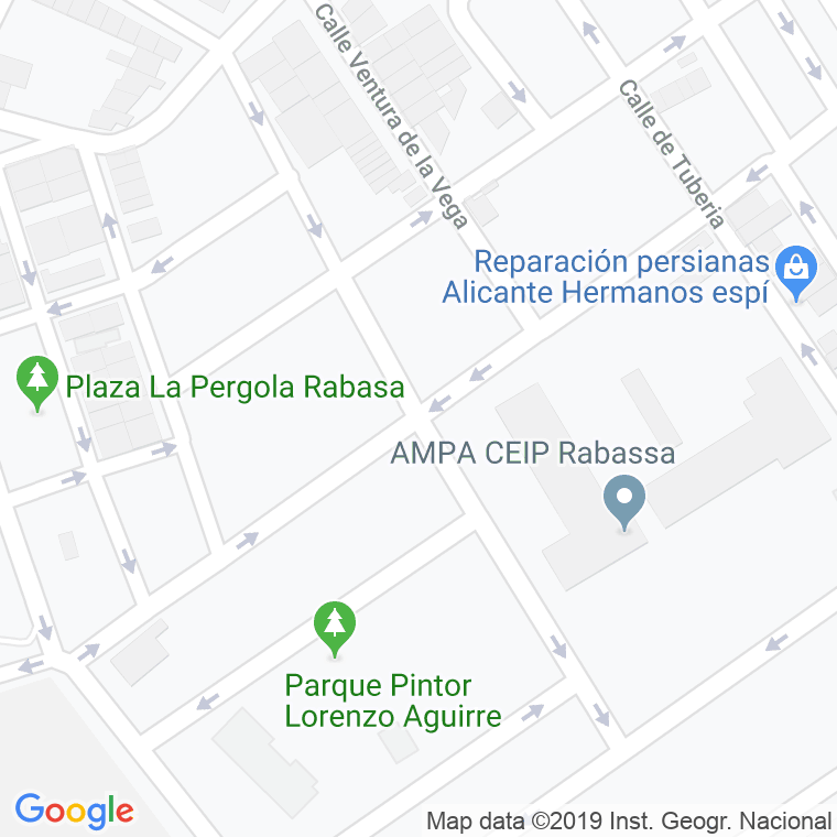 Código Postal calle Ponce De Leon en Alacant/Alicante