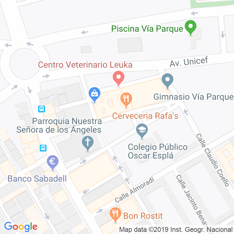 Código Postal calle Libertad, plaza en Alacant/Alicante