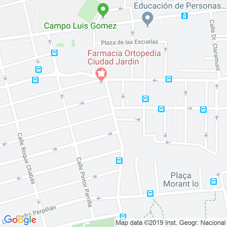 Código Postal calle Ortega Y Gasset en Alacant/Alicante