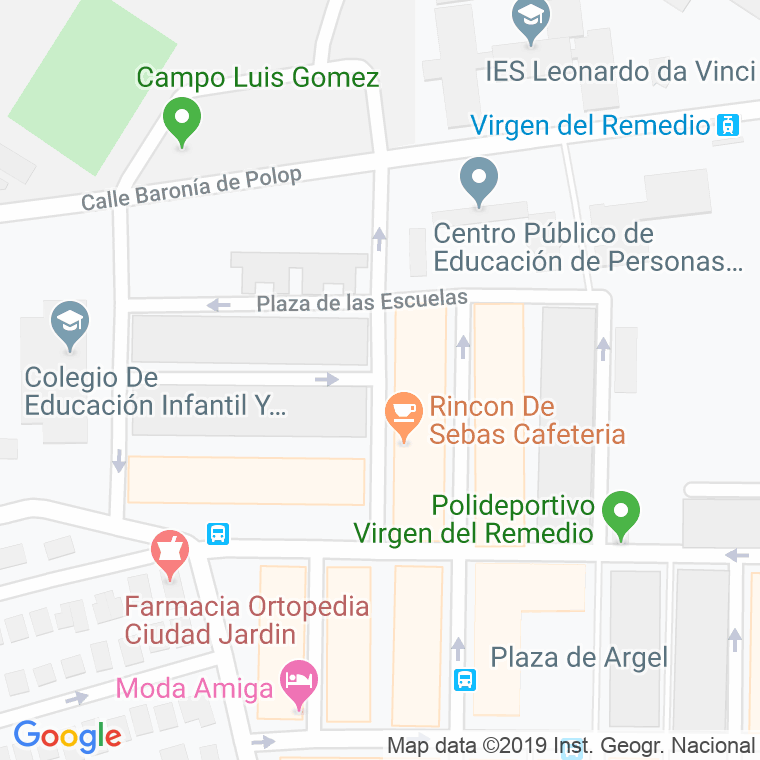 Código Postal calle Parcent en Alacant/Alicante