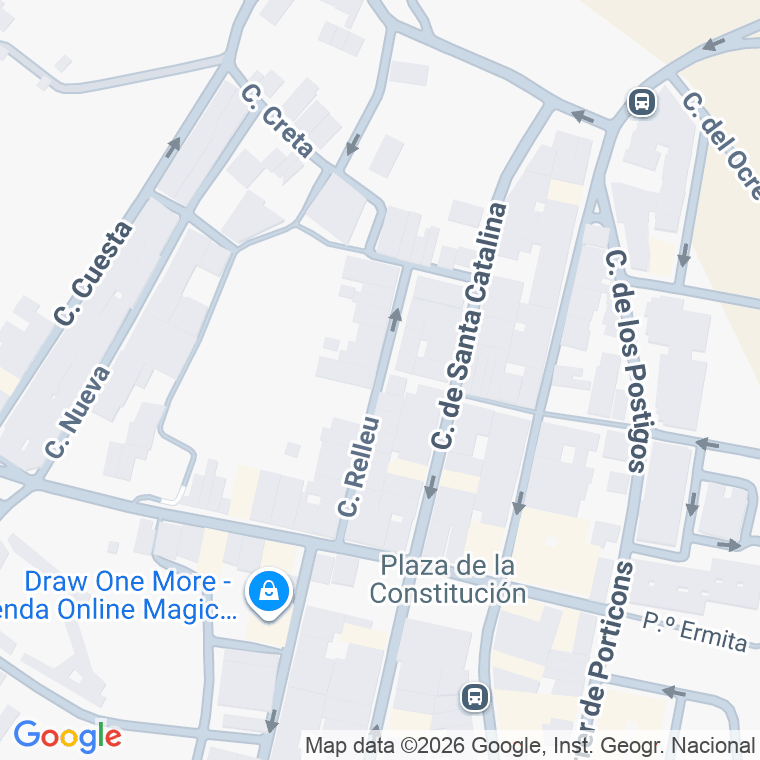 Código postal de Calle Relleu en Villafranqueza - Palamo