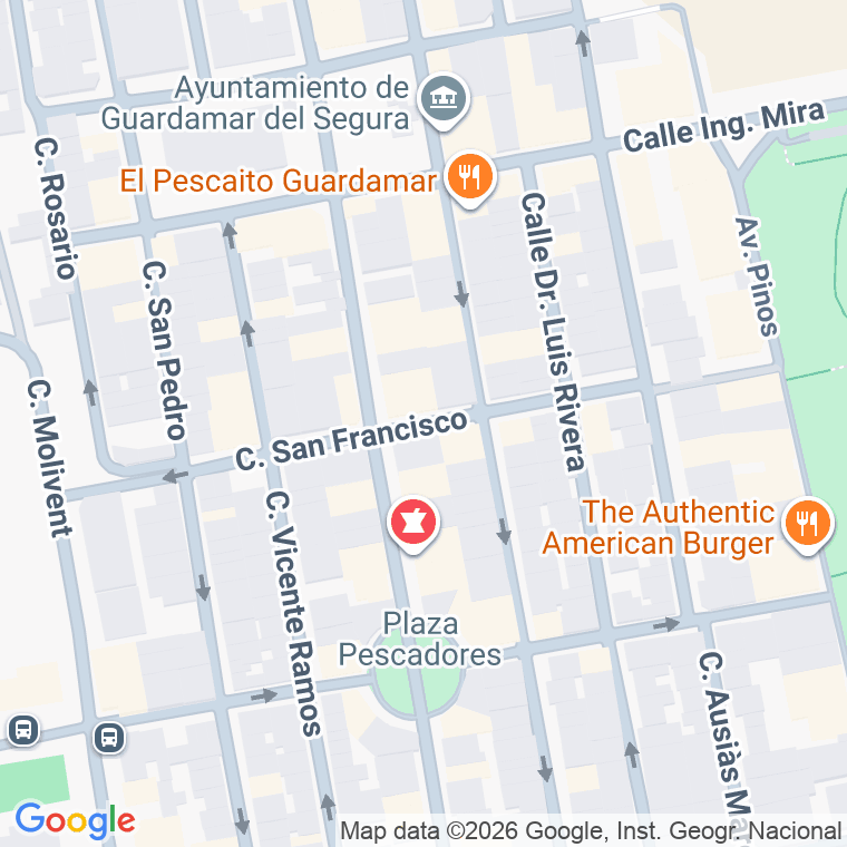 Código postal de Calle San Francisco en Guardamar del Segura