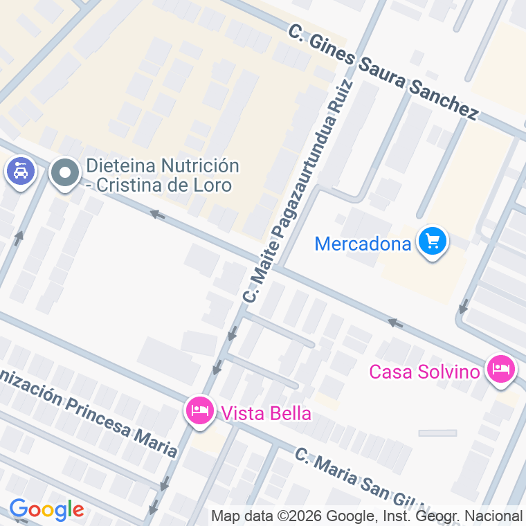 Código postal de Urb Residencial Iria Vi en Torrevieja