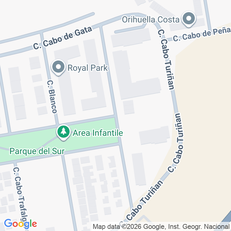 Código postal de Calle Cabo Santa Maria en Cuerda (la) y Lomas de Ca