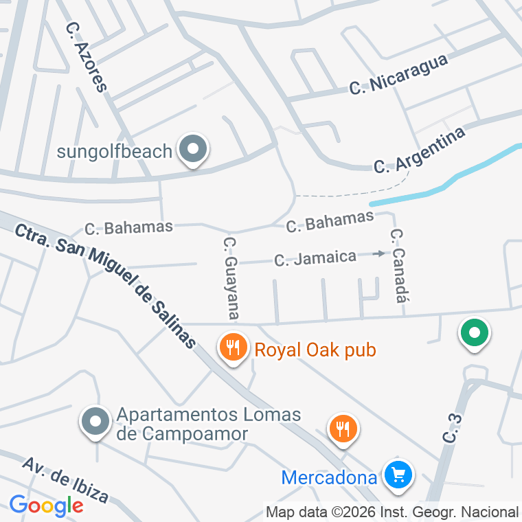 Código postal de Calle Jamaica en Pueblo Principe