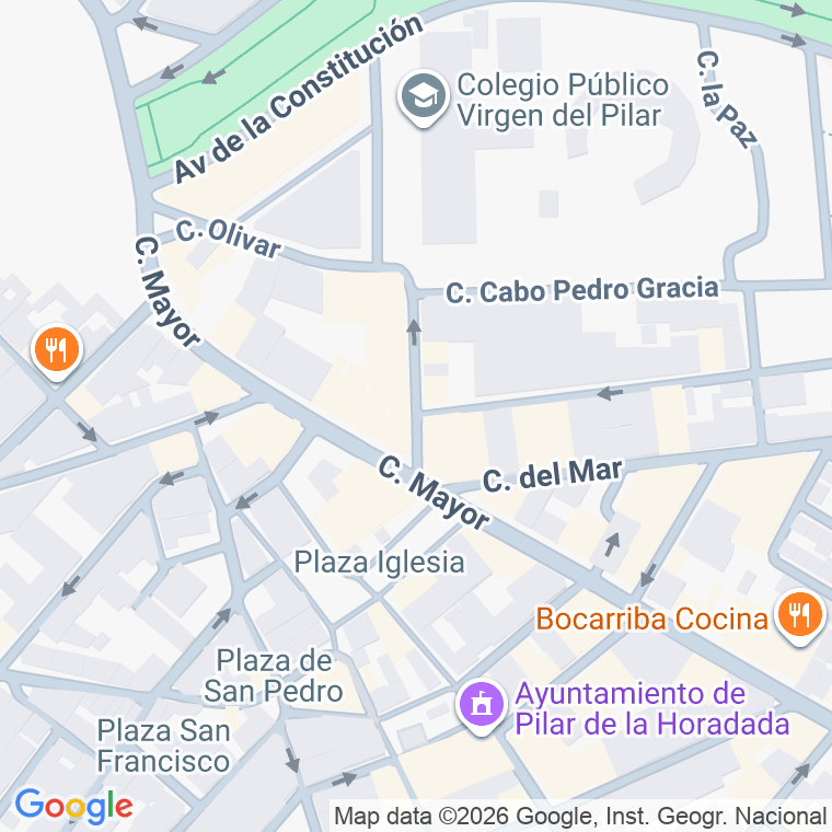 Código postal de Calle Gabriel Miro en Pilar de la Horadada